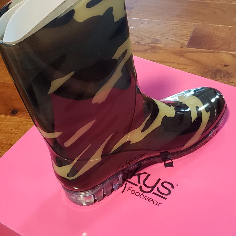 Corkys camo rain boots NIB Size 7,8,9 And 10 - Picture 6 of 7